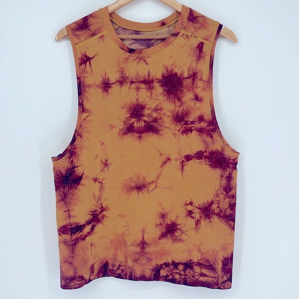 Lululemon Metal Vent Tech Sleeveless 2.0 Tank Disconnect Marble Dye Soleil Med